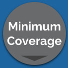 minimun coverage icon